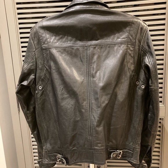 Hugo Boss Leather Bomber - Picture 2 of 15